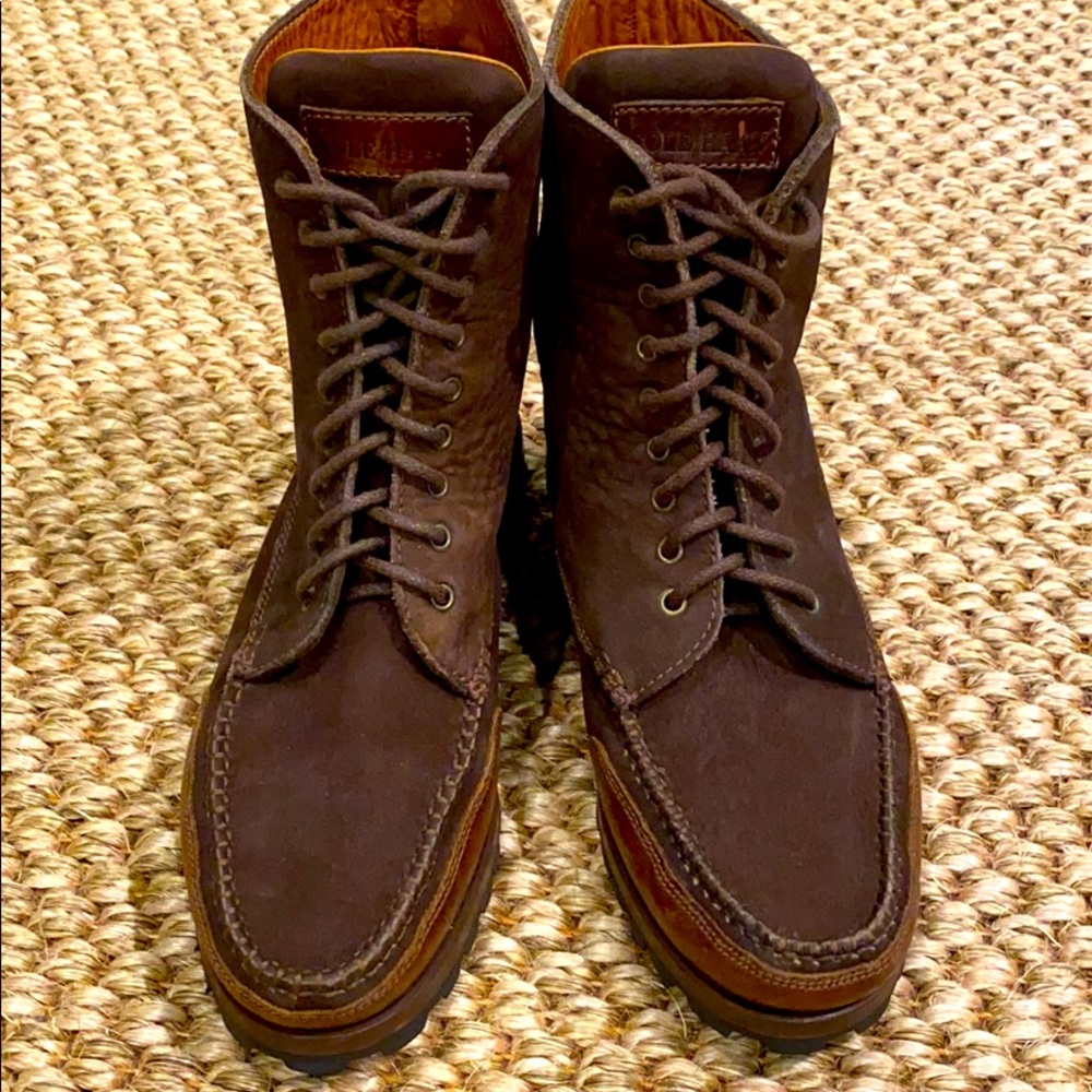 NWOT Cole Haan Country Brown Leather AnkleBoots 11